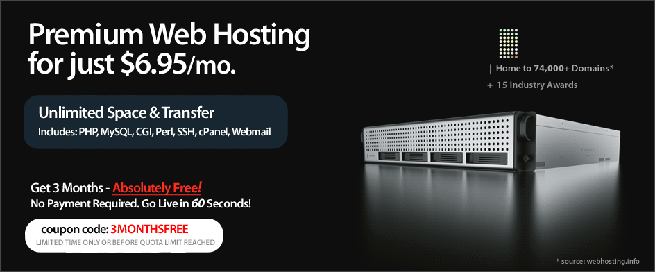 Unlimited Website Hosting Space & Transfer